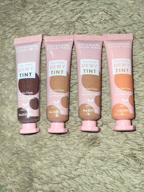 Covergirl All Over Dewy Tint 4 Total New Unopened